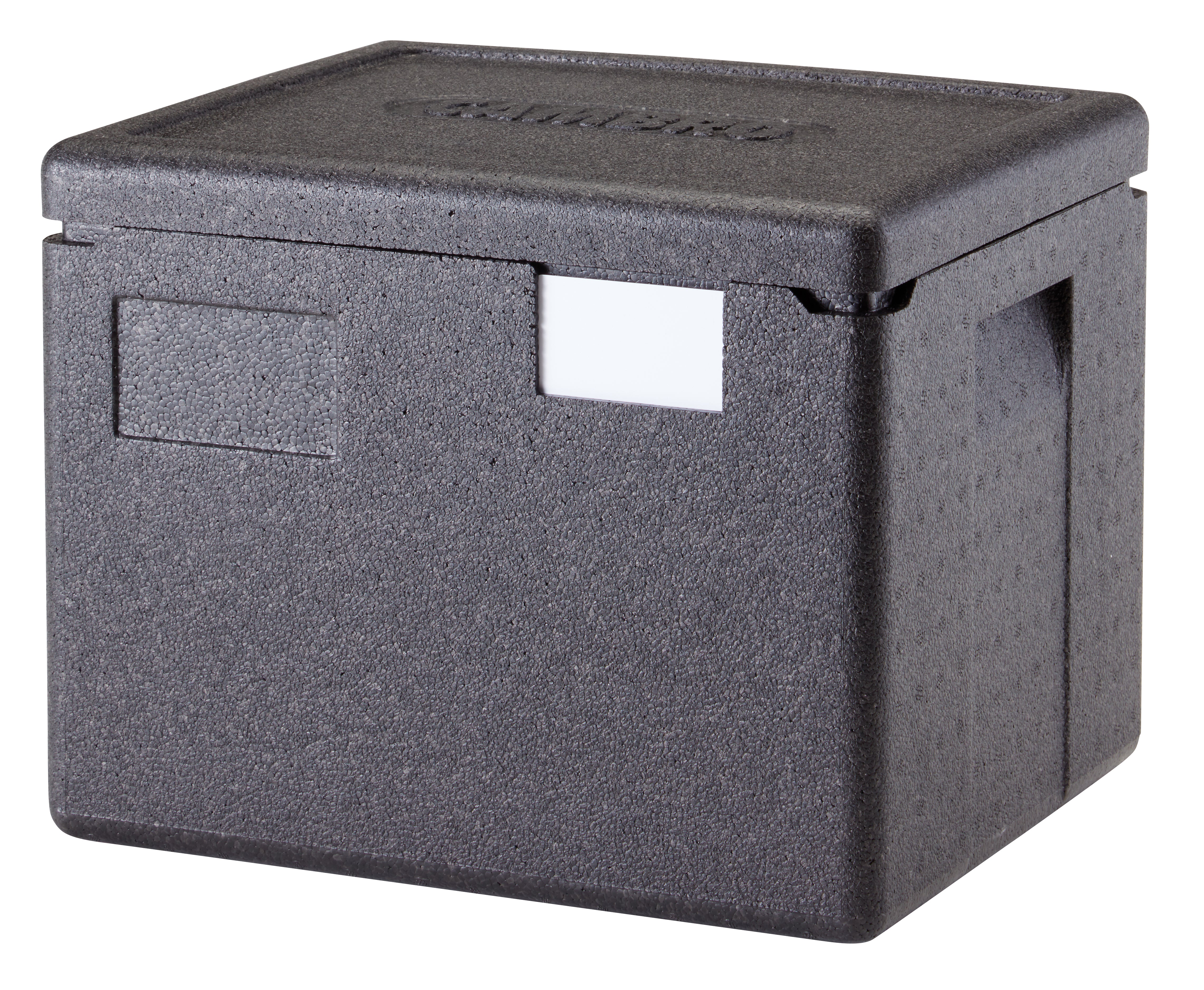 Cambro Cam GoBox® Toplader, Transportbox schwarz, passend für GN 1/2 200 mm tief, 1 Stück im Karton - EPP280110