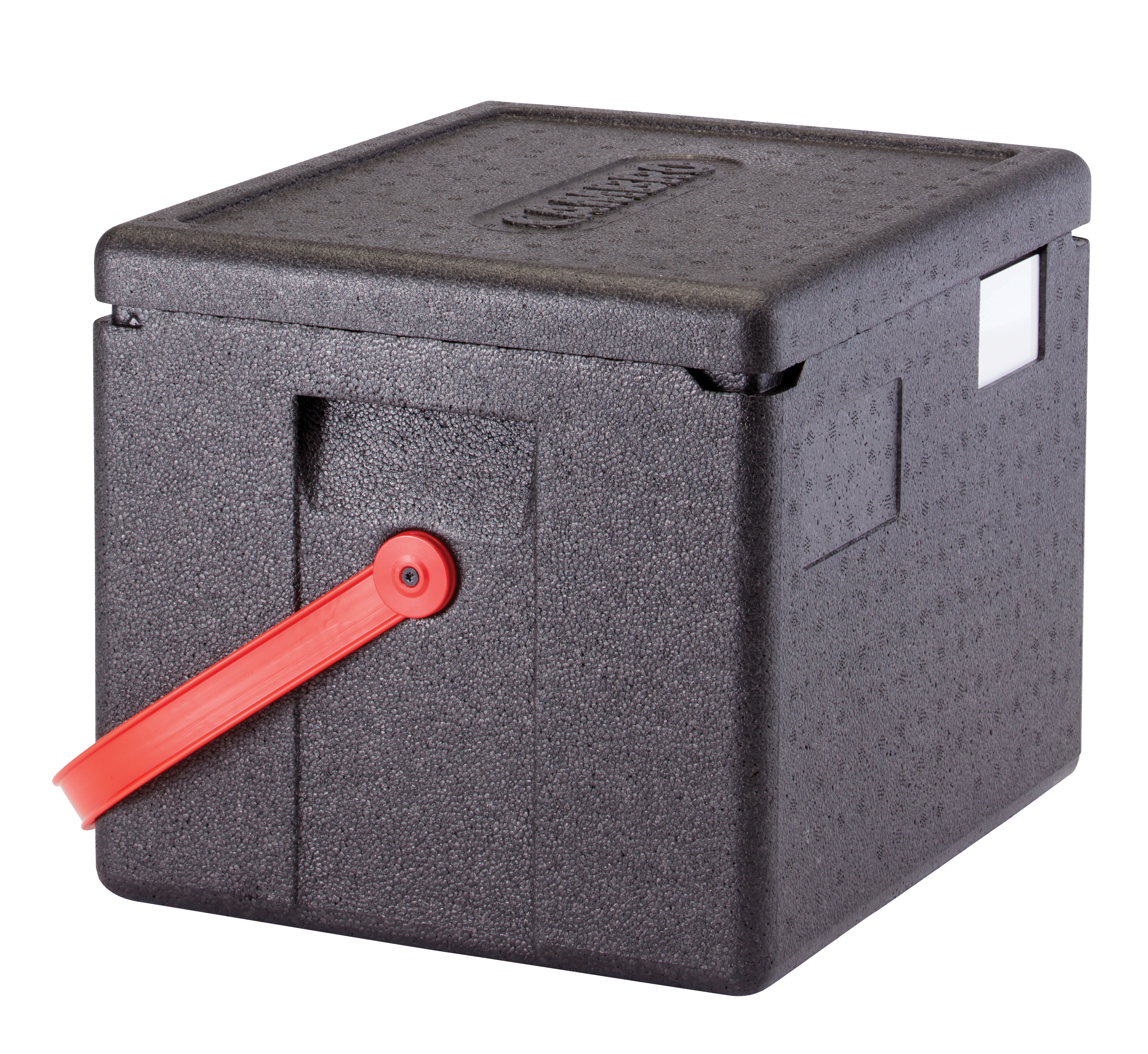 Cambro Cam GoBox® Toplader, Transportbox mit Tragegurt rot, passend für GN 1/2 200 mm tief, 1 Stück im Karton - EPP280RDST110