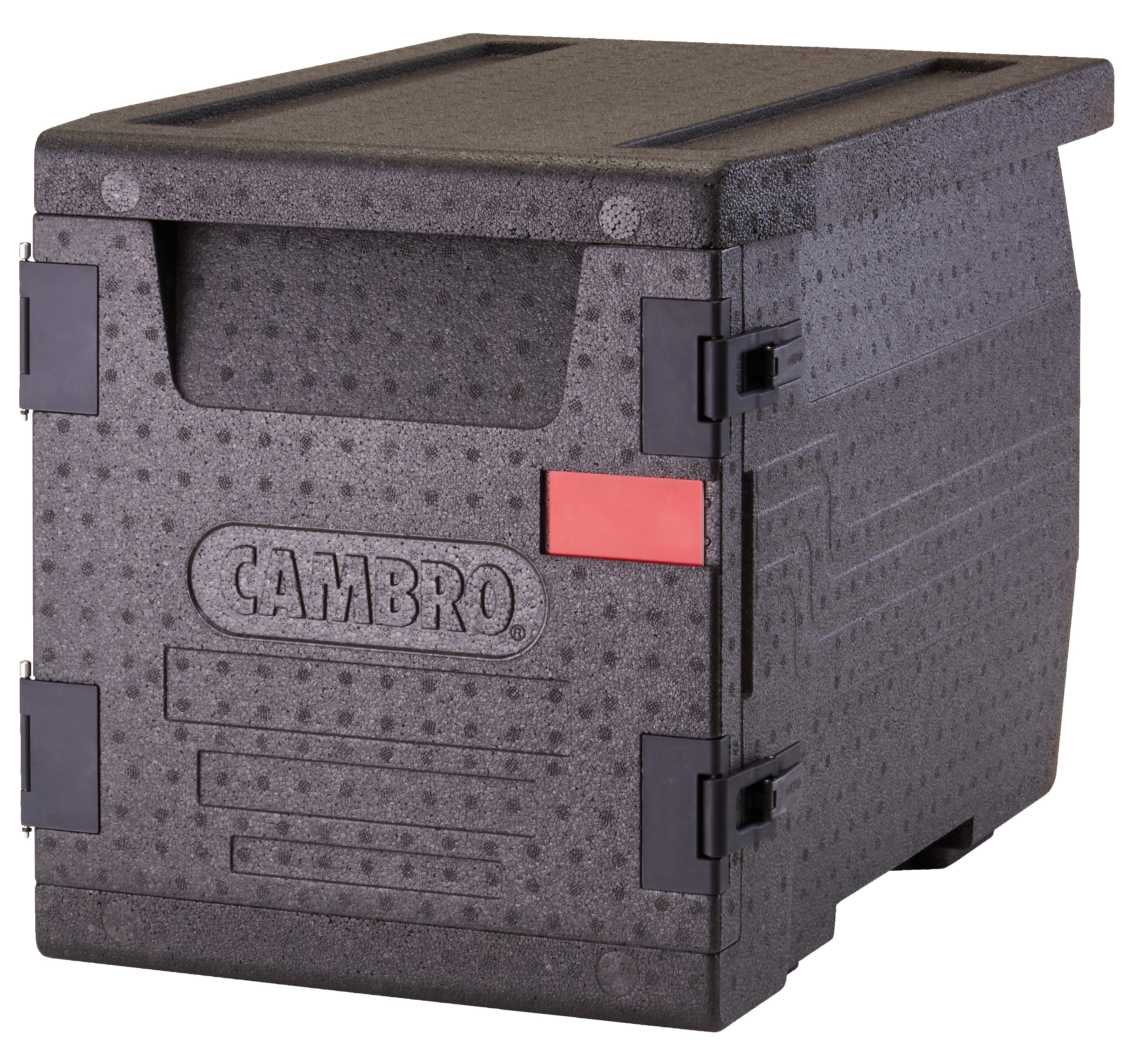 Cambro Cam GoBox® Frontlader, Transportbox schwarz, passend für GN 3x 1/1-100mm, 1 Stück im Karton - EPP300110