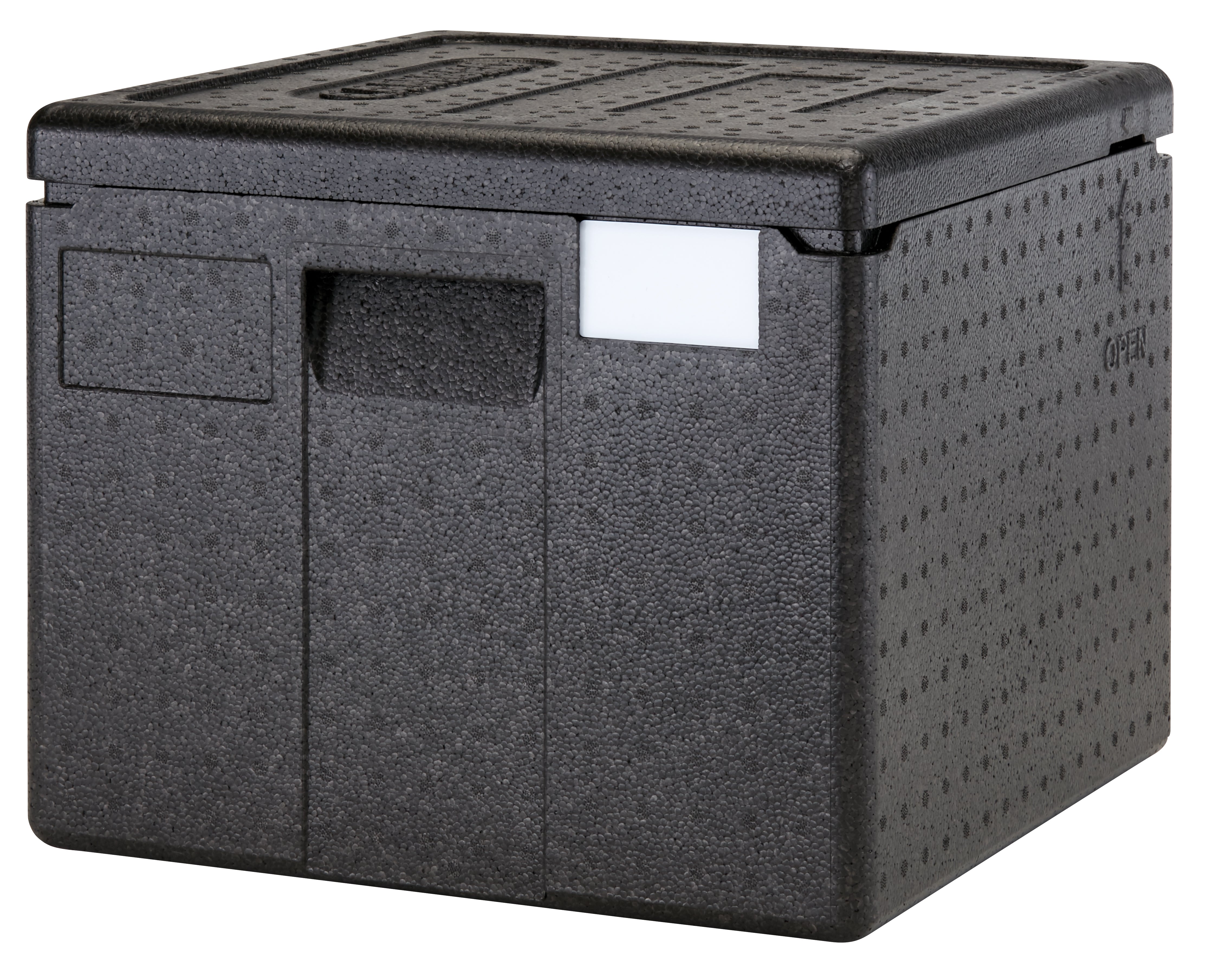 Cambro Cam GoBox® Pizza Toplader, Transportbox Höhe 26,5cm schwarz, 1 Stück im Karton - EPPZ35265110