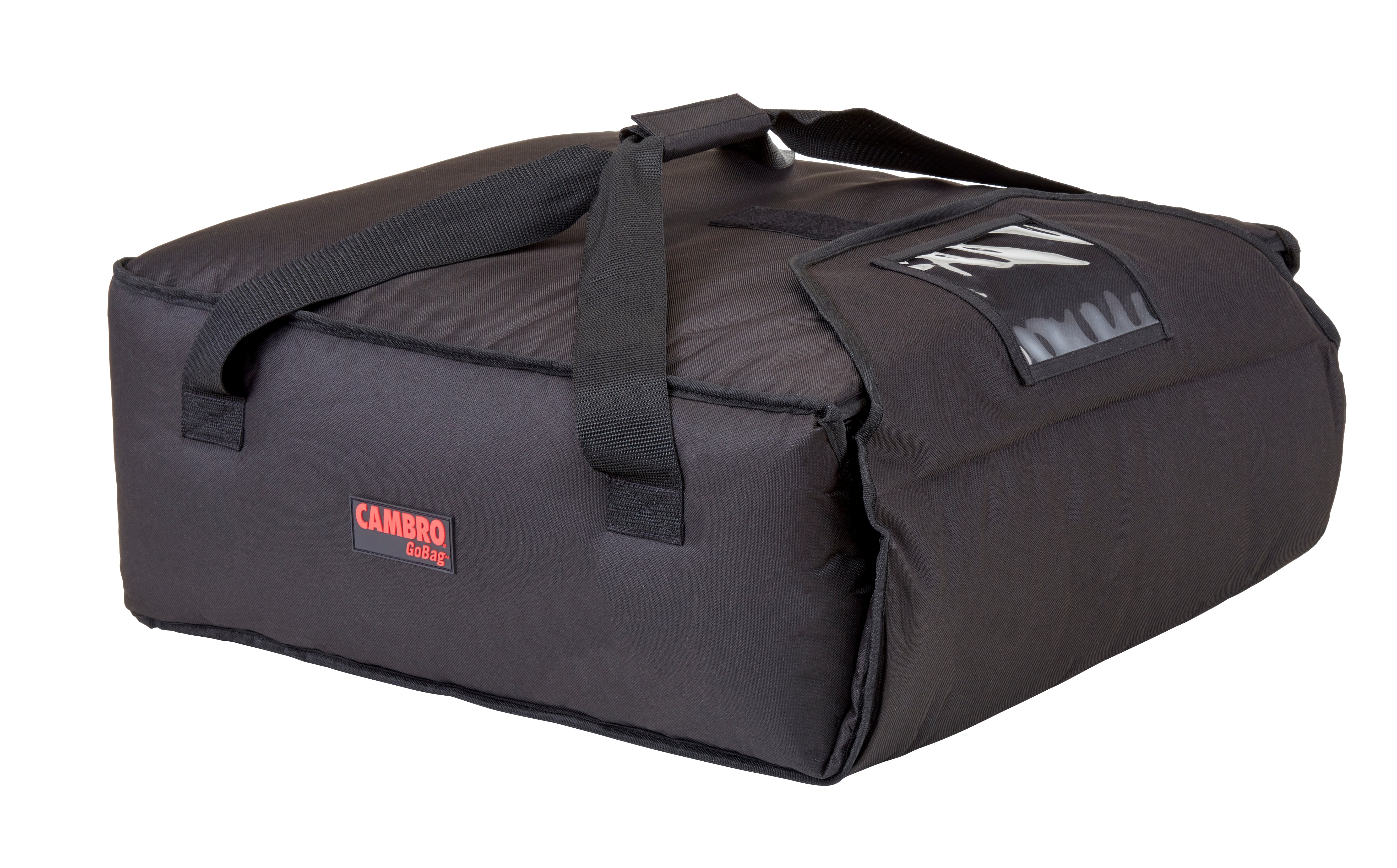 Cambro GoBag® Bietet Platz für fünf 45,7 cm oder sechs 40,6 cm große Pizzakartons, ABM: 49,5 x 49,5 x 31,75 cm, 1 Stück im Karton - GBP518110