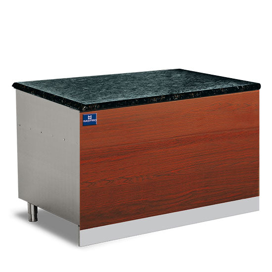 Mastro Neutralelement mit schwarzer Granitarbeitsplatte, 600 mm