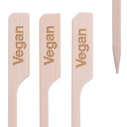 Kögler 1.200x Bambus-Marker "Vegan", 12x 100 Stk./Klarsichtb.