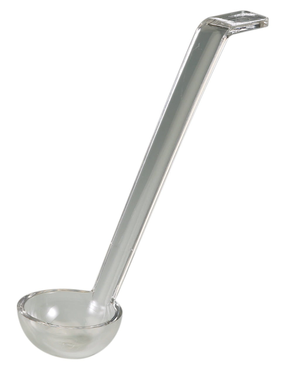 Cambro Camwear® Polycarbonat Schöpflöffel 21,6 cm, 25ml Schöpflöffelinhalt, Durchsichtig, 12 Stück im Karton - LD85135
