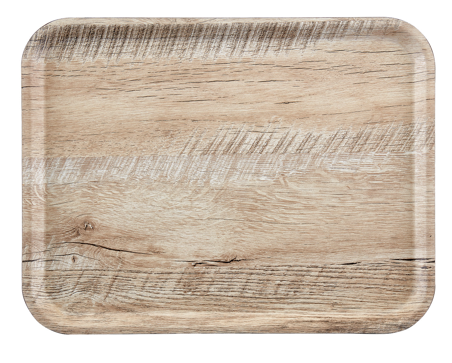 Cambro Madeira – Laminierte Schichtstofftabletts mit texturierter Oberfläche - rechteckig 20 x 28 cm, 24 Stück im Karton- MA2028E86