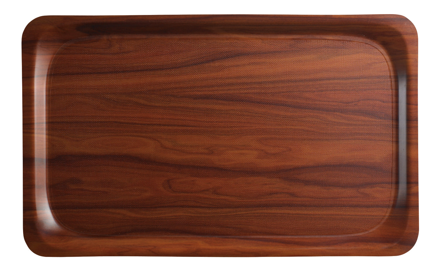 Cambro Mykonos – Laminierte Schichtstofftabletts mit rutschfester Oberfläche - rechteckig 26,5 x 32 cm, 24 Stück im Karton - MY2632E76
