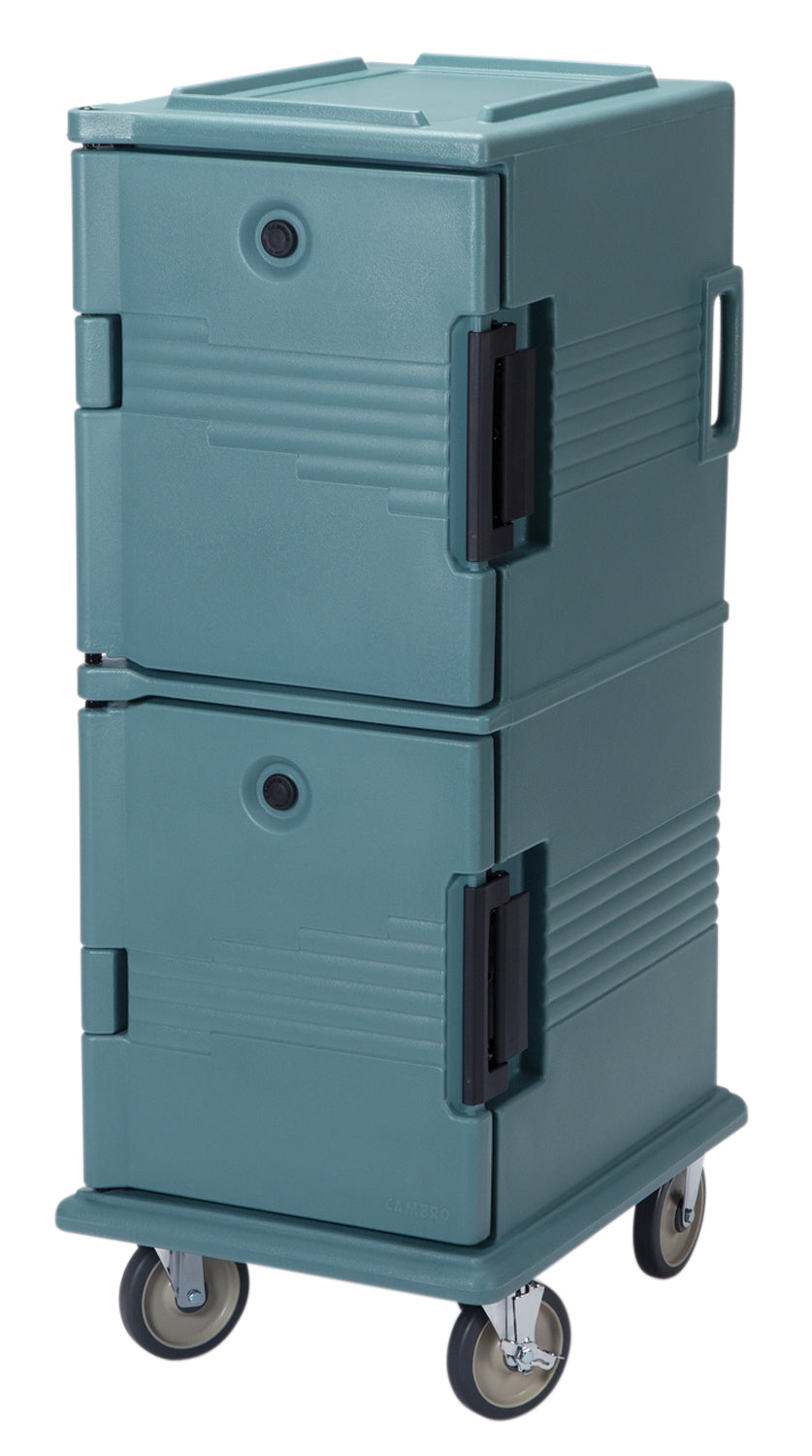 Cambro ULTRA CAMCARTS® Thermobehälter, Isolierbehäler für 6x GN1/1-100mm Schalen, schieferblau, 1 Stück im Karton - UPC800401