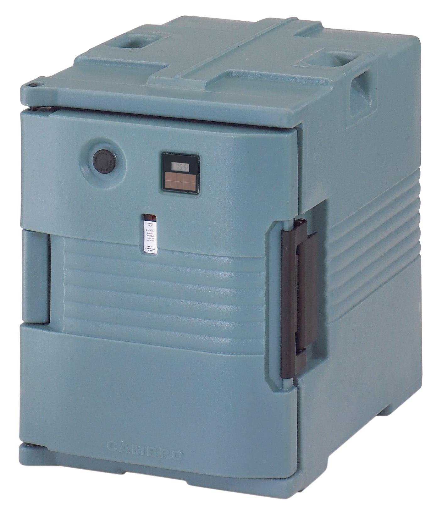 Cambro ULTRA CAMCART® H-SERIE Thermobehälter für 4x GN1/1-100mm Schalen mit Heizung, schieferblau , 1 Stück im Karton - UPCH4002401