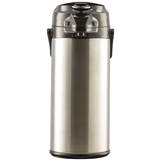 Mastro Thermoskanne mit Pumpfunktion, Fassungsvermögen 2,2 Liter